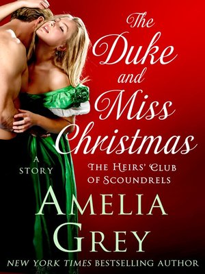 cover image of The Duke and Miss Christmas